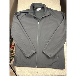 Salomon ClimaPro 10000 Jacket Softshell Ski Full Zip Black Men's XXL EXCELLENT